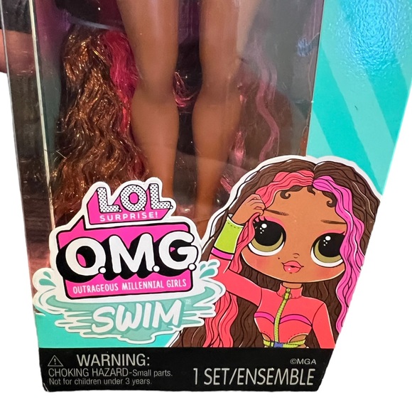 LOL Surprise OMG Coral Waves Swim Doll NWT - Picture 8 of 9